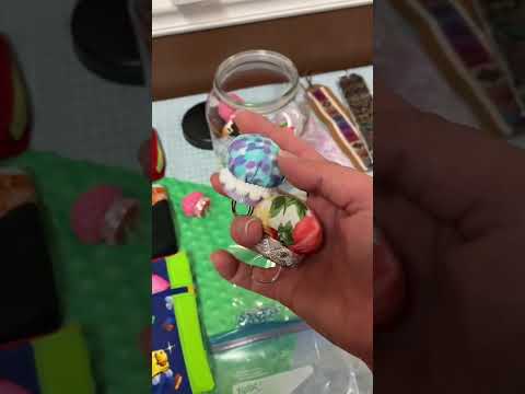 Pin Cushion Ring! #sewing #fabricscraps #shorts