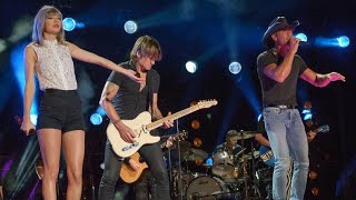 Taylor Swift - Tim McGraw &amp; Highway Don&#39;t Care (CMA Music Festival, 2013)