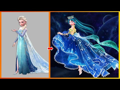 Frozen: Elsa Frozen Transformation - Elsa Frozen Disney Glow Up #12