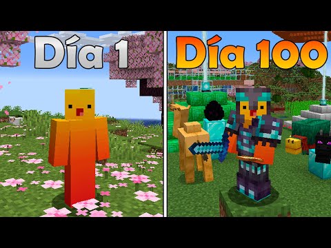 Sobreviví 100 Días en MINECRAFT HARDCORE pero en la 1.20