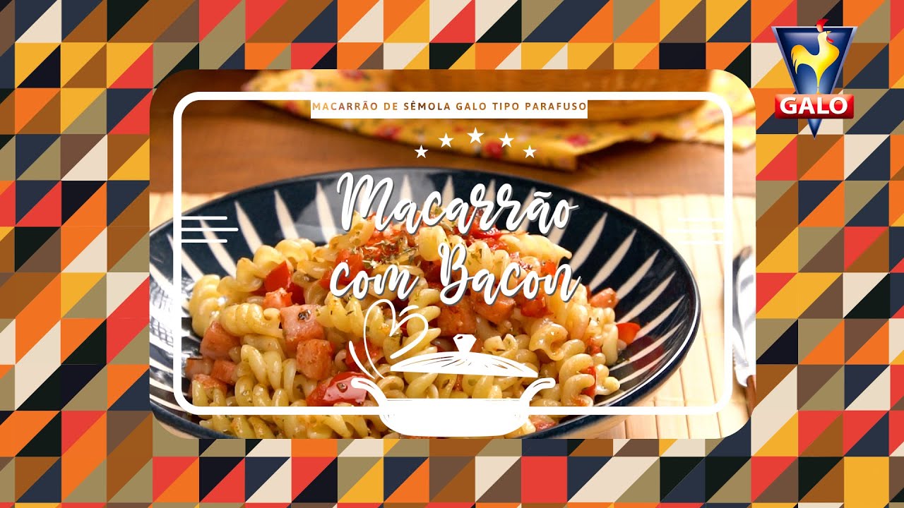 Macarrão com Bacon