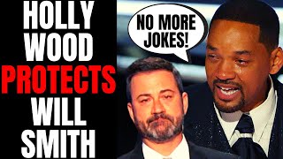 Woke Hollywood Tried To PROTECT Will Smith At The Oscars! | Jimmy Kimmel CUT OUT Jokes About Him
