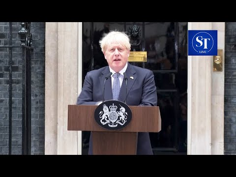 Watch: UK Prime Minister Boris Johnson's resignation speech