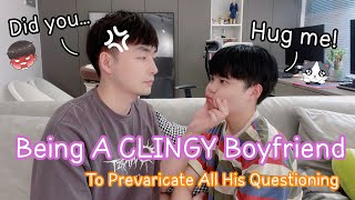 Download lagu Being A CLINGY Boyfriend To Prevaricate All Questioning From Him [Gay Couple Lucas&Kibo BL] mp3