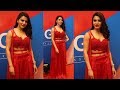 Samantha Hot In Red Dress At Announced As Big C Brand Ambassador Press Meet
