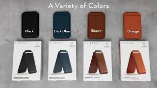 Satechi Vegan Leather Magnetic Wallet Stand for iPhones ST-VLWO