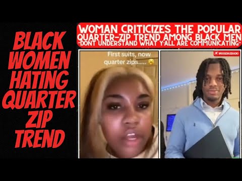 Why Are Black Women Hating the Quarter Zip Trend?!