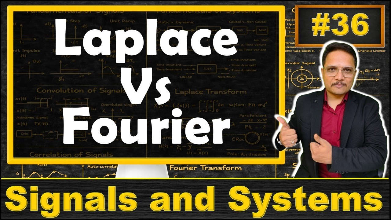 Laplace Transform & Fourier Transform: Comparison and Relationship