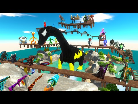 FPS AVATAR rescue mission AROUND BRACHIOSAURUS  - ARBS