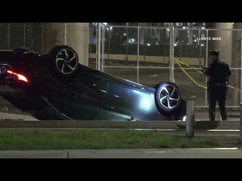 Overturned Vehicle with Driver Ejected DOA | East 127 St and 2nd Ave