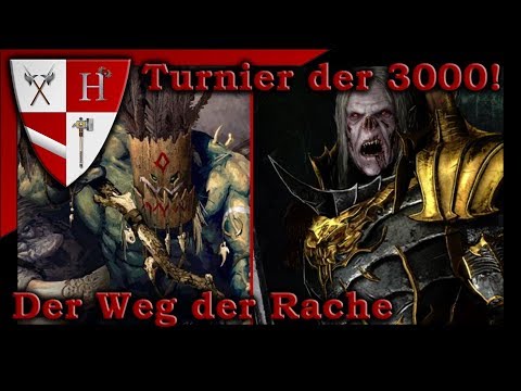 Der Weg der Rache! 2v2 Vampirfürsten vs Grünhäute -Turnier der 3000 - Total War: Warhammer 2