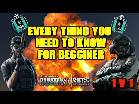 A beginners guide || 1v1 against trash kid in rainbow 6 siege.
