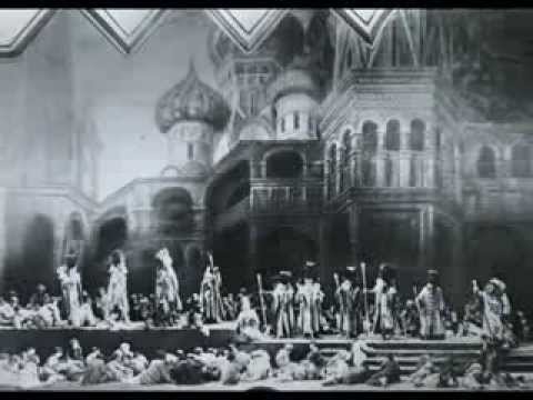 Mussorgsky 'Coronation Scene' ("Boris Godunov") - Stokowski conducts