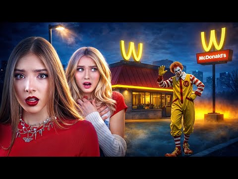 Не Иди в McDonalds в 3 Ночи! Моя Бести Пропала в Кафе с Привидениями