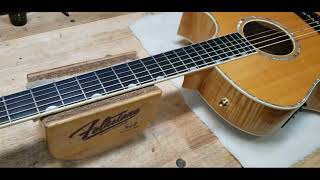 Video thumbnail for Doyle Dykes DDSM Taylor Guitar Refret by Truth Guitar
