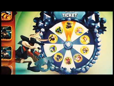 Looney Tunes World Of Mayhem jackpot van wile (wheel ticket)