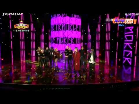 131120 Trouble Maker - Now - Show Champion - Encore