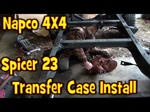 Napco 4X4 Transfer Case Installation 1955, 56, 57, 58, 59 Chevy GMC Operation Crusty Truck EP 56