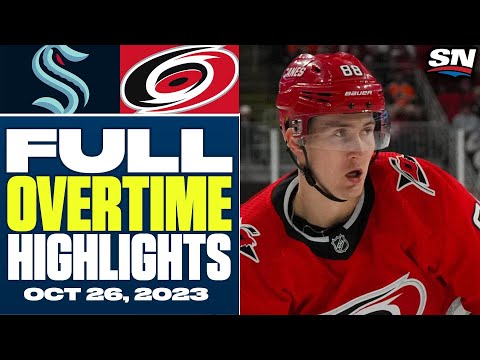 Seattle Kraken at Carolina Hurricanes | FULL Overtime Highlights