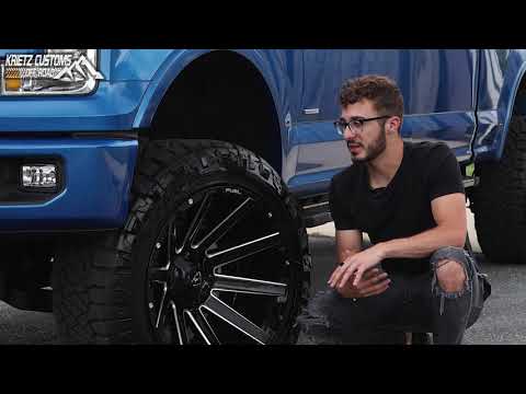 Lifted 2016 Ford F-150 XLT w/ Rough Country Lift Kit & Fuel Contra D615 Wheels │ Krietz Customs