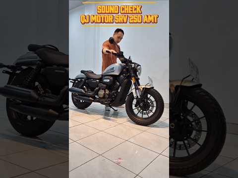ASMR and Sound Check QJ Motor SRV 250 AMT #qjmotor #srv250amt #asmr #soundcheck