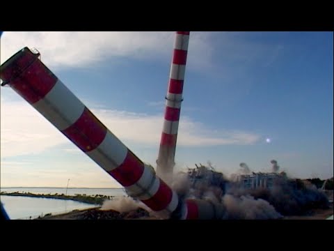 Power Plant Demolition Compilation