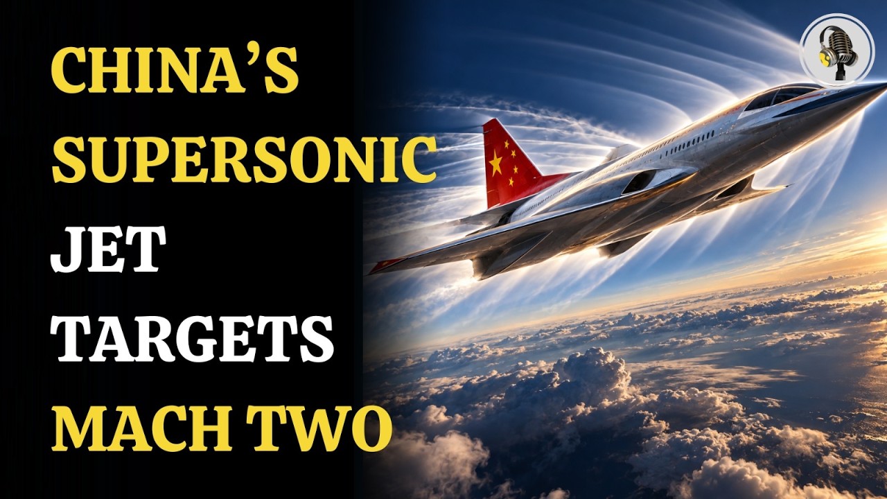 China Supersonic Jet Targets Mach Two With Quieter Sonic Boom | WION Podcast