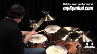 Video thumbnail for Sabian 20" AA Raw Bell Crash Cymbal (2200772-1012314S) by Memphis Drum Shop