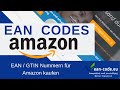 Geprüfte EAN GTIN Codes Nummern Für Amazon Kaufen So Geht S Richtig