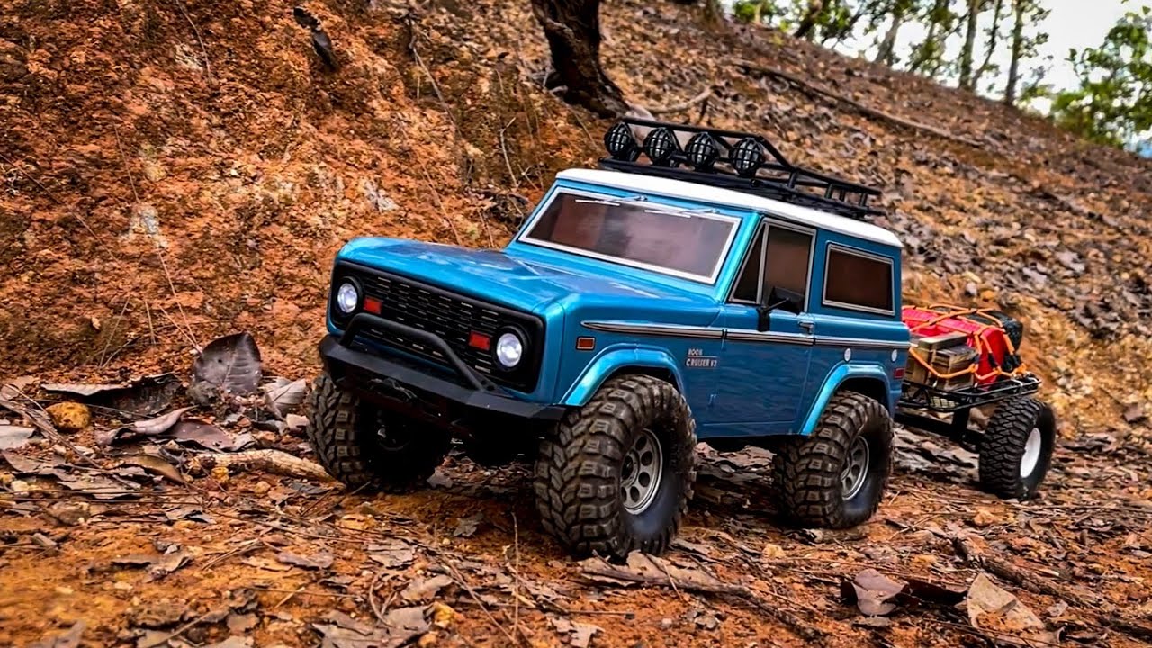 RC auto Cruiser V3FD 1/10 súprava 2,4 GHz, modrá