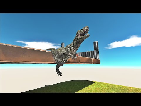 LONG JUMP RACE TOURNAMENT II | Animal Revolt Battle Simulator ARBS