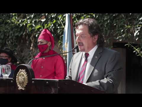 El Gobernador encabezó los actos por el 236 aniversario del nacimiento de Güemes