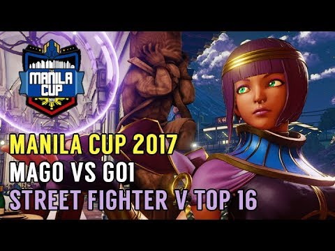 Mago (Karin) vs GO1 (Menat) - Manila Cup 2017 - Street Fighter V Top 16