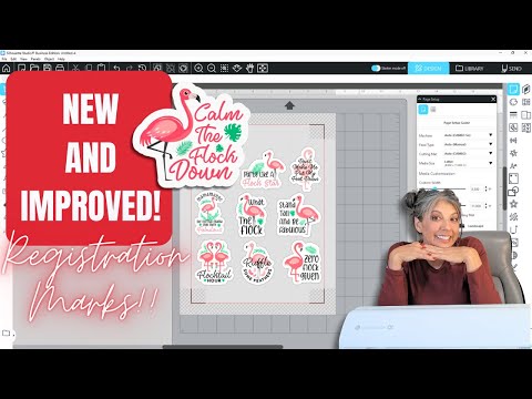 Print and Cut Game Changer! Making Stickers with the Cameo 5 Alpha 🔥