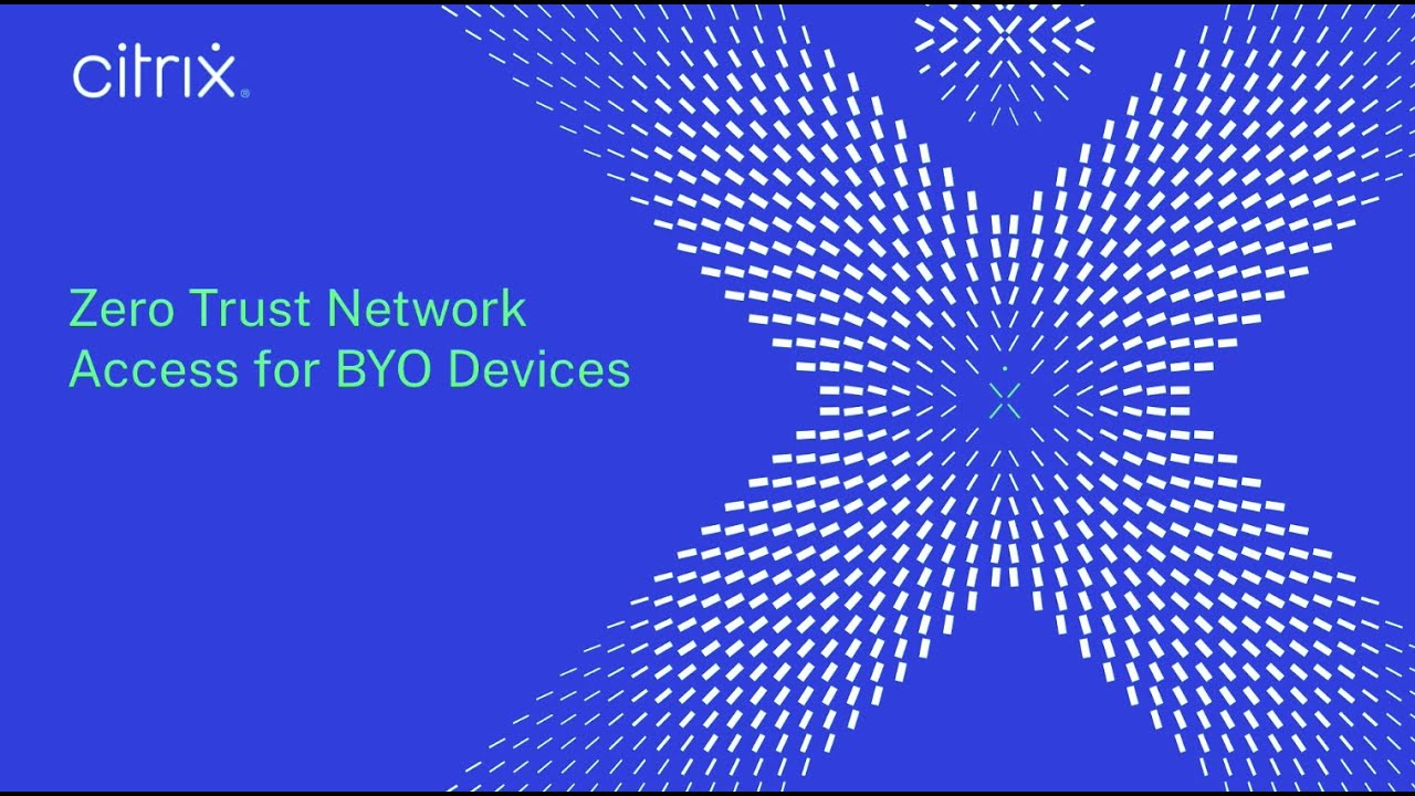Zero Trust Network Access for BYO devices
