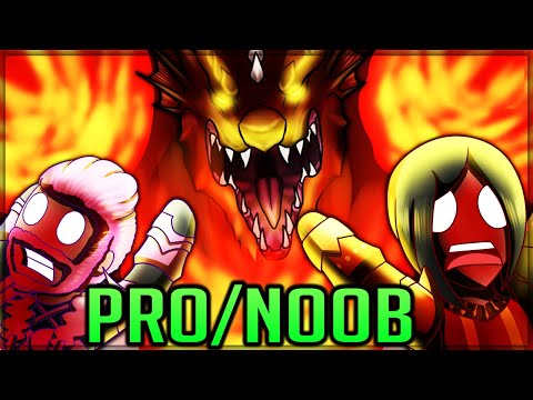 CRIMSON GOD OF ALL MONSTERS - Pro and Noob VS Monster Hunter Generations Ultimate! #mhgu #iceborne