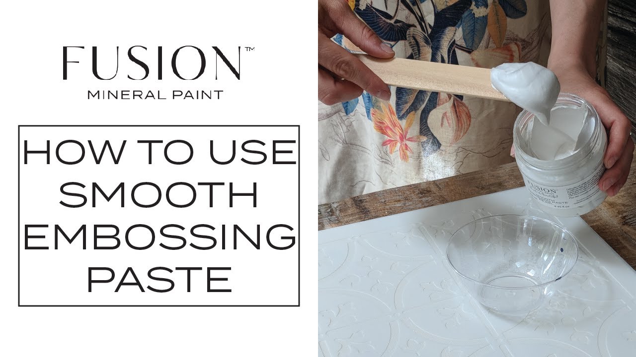 Fusion Embossing Paste - Tekstuuri- ja kohokuviotahna