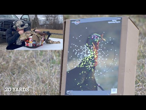 Mossberg 500 410ga - Apex Ninja - Carlson TSS Choke - Pattern Testing