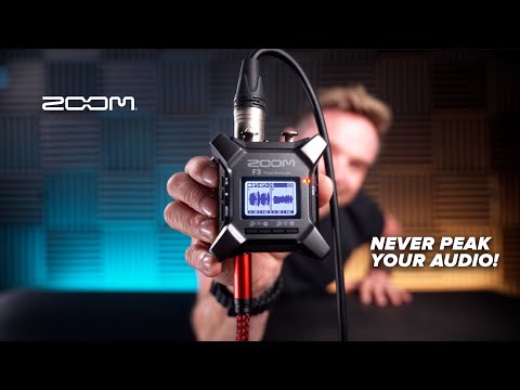 The Zoom F3 Field Recorder Is A Game Changer For Video Audio!