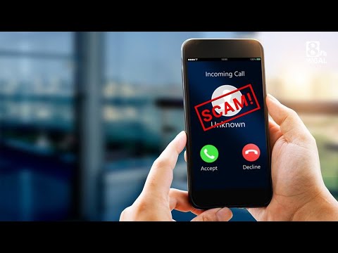 What does a lottery scam call sound like?
