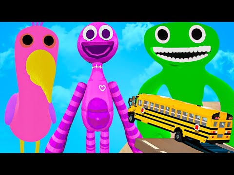 CARS vs OPILA BIRD, Jumbo Josh, MR.SMILEY (Teardown Mods)