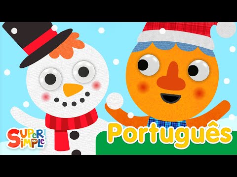 Sou Um Boneco De Neve | Canções Infantis | Super Simple Português