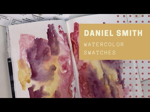 Daniel Smith watercolor swatches [Dutch]