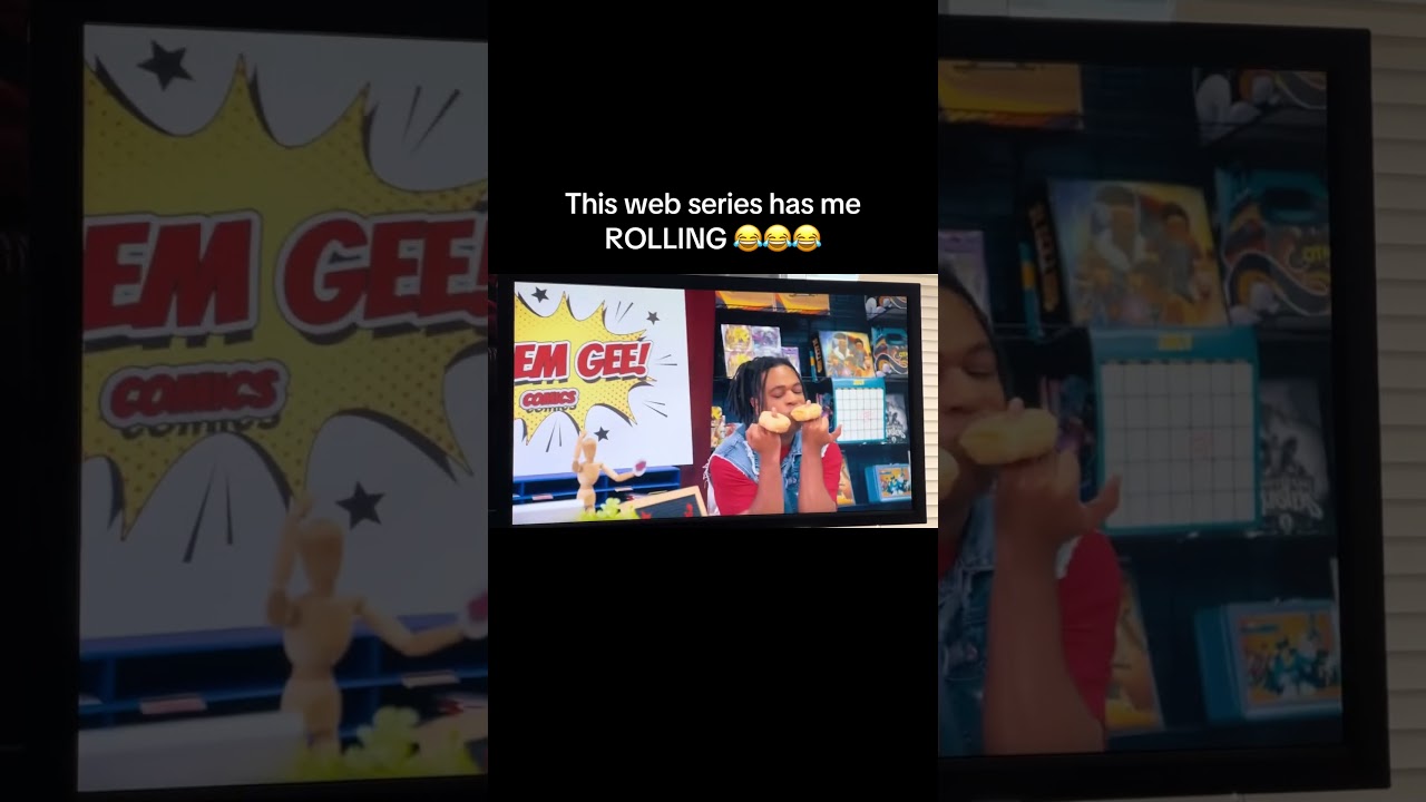 This web series has me ROLLING 😂😭 #webseries #comedy #comicbookstore #lol #viral