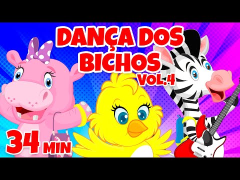Dança dos Bichos Vol. 4 - Giramille 34 min | Desenho Animado Musical