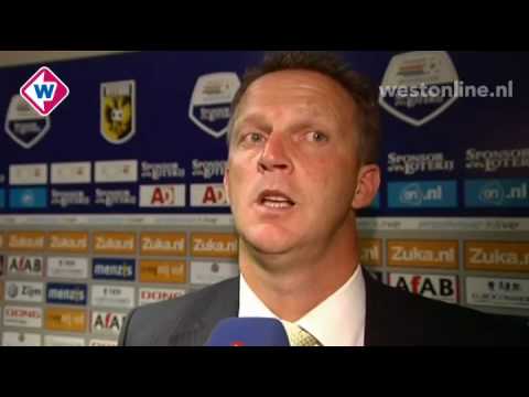 Interviews Bosschaart en Van Den Brom na Vitesse - ADO - Westonline.nl