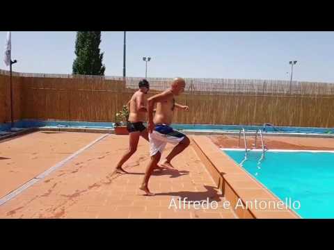 Tuffo Alfredo e Antonello - Savignano Irpino - Piscina PERLA AZZURRA