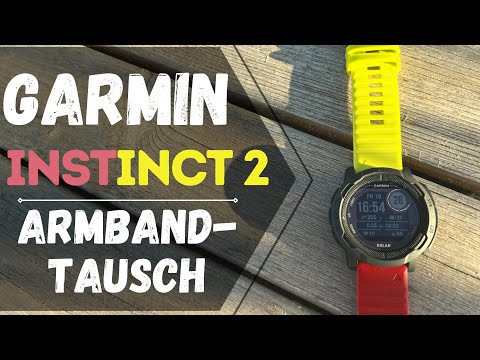 Garmin Instinct und Instinct 2 Armband wechseln