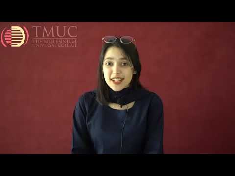 TMUC Art & Design Student “UCA BA Hons Fashion Textiles Student From Karachi Campus