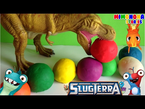 Babosas de Bajoterra con Play Doh✨  - Mimonona Stories Video